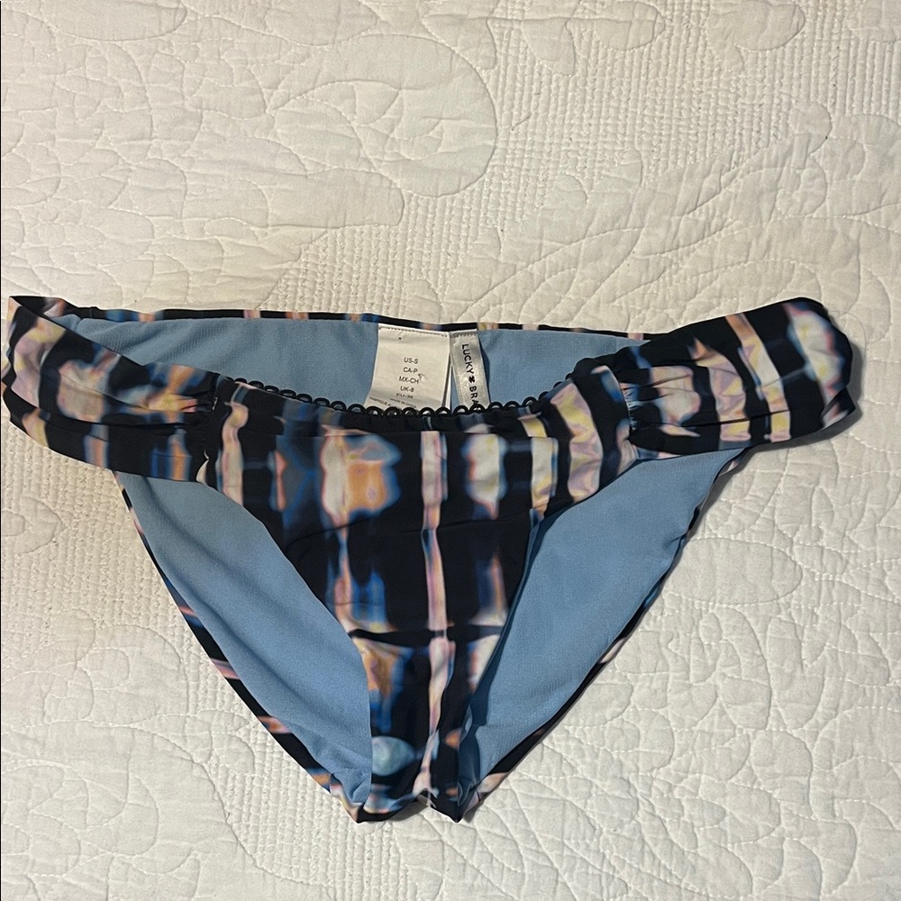 Lucky Brand Multicolor Bikini Bottom